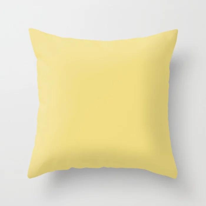 Modern Simple Solid Color Double-Sided Printed Pillow Cover Pillow Core Home Sofa Cushion Pillow Cover Premium