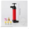 Manual Siphon Pump Portable with Hoses OilResistant for Journeyers, Campers, Garage, Rv