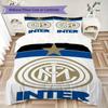 Inter Milan Patronen Beddengoed Dekbed Set Dekbedhoes Kussensloop Huisdecoratie Verjaardagscadeau (1 dekbedovertrek + 2 kussenslopen (zonder vulling))60