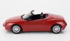 NOREV Scale Alfa Romeo Spider Twin Spark Cariolet 1999 Red Diecast Model Car 1/18 2.0 Soft-Top (Product Number 187852)