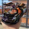1:24 Pagani Huayra Dinastia BC Supercar Alloy Electroplating Sports Car Model Metal Track Racing Car Vehicles Model Sound Light
