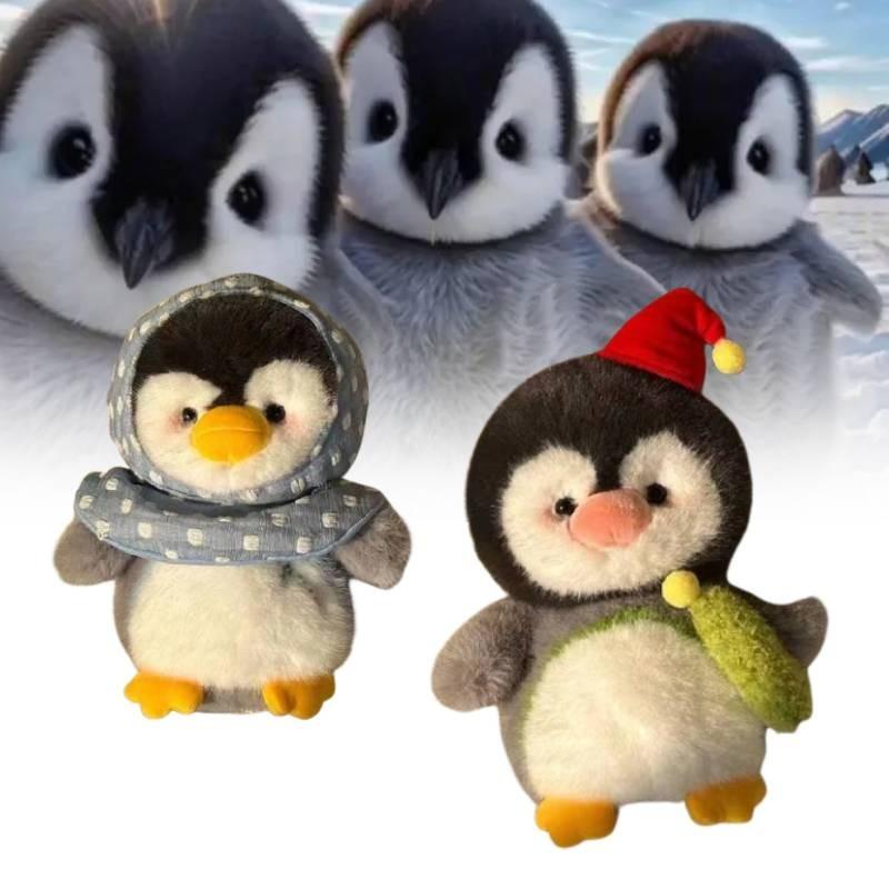 Adorable Penguin Happy House Plush Toy Doll Perfect For Holiday Gifts And Prizes