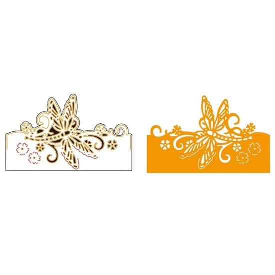 Cutting Die Flower Dragonfly Reusable Carbon Steel DIY Embossing Mould for