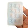 Epoxy Resin Molds Jewelry Accessory Cast Mould Bowknot Shape Keychain Mold