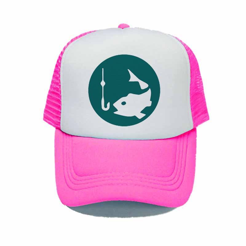 Animal Fish Farm Snapback Trucker Hat Cap Jalan Kuari Fisherman Bone Dad Hats Original Mike Trout Fish Mesh Hunting Hat YY339