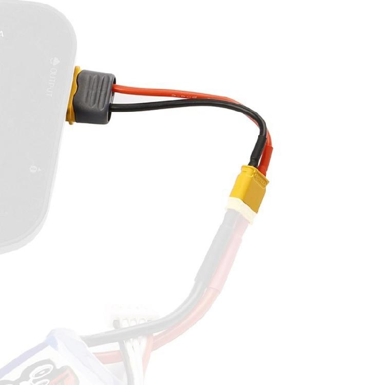 XT60H to XT30U Cable Set, 2 Finished Cable Assemblies for Model Battery Charging and Electronic Controller Tasks