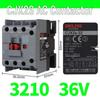 DELIXI CJX2S-3210/3201/3211 AC Contactor (220V/380V/110V/24V/36V)