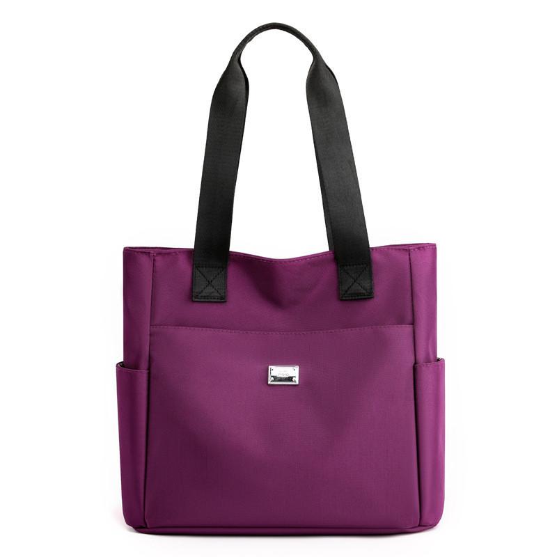 Oxford Cloth Large Capacity Tote Bag For Women With Multiple Pockets For Casual Travel