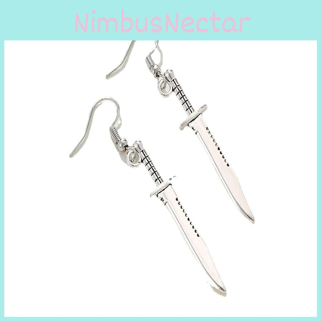 Unique Minimalist Sword-shaped Earrings For Women Geometric Alloy Design
