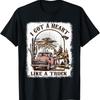 Ich Habe Ein Herz Wie Ein LKW T-Shirt - Herren Sommer Baumwolle Grafik T-Shirt