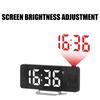 LED Digital Smart Alarm Clock Watch Table Electronic Desktop Clocks USB Wakes Up Clock Bedroom Bedside Clock Snooze Function
