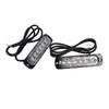 2pcs DC 12/24V 6LED Emergency Strobe Light Warning Strobe Light Emergency Light Flashing Lamp