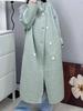 Women's High-End Double-Sided Wool Coat with Stand Collar - 2026 Autumn/Winter Collection