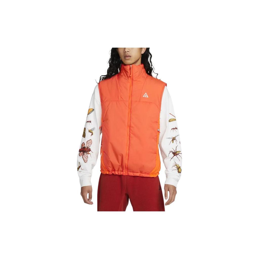 Nike ACG Vests Men's Orange Stand Collar Moderate Other DQ5778-891