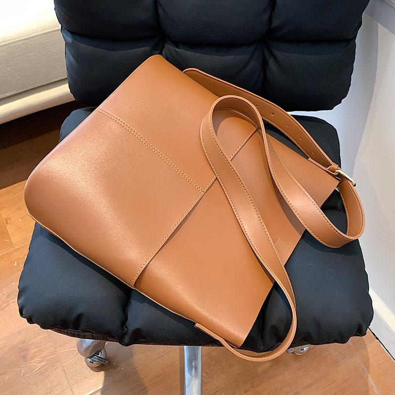 Designer PU Leather Bucket Bag Women Handbag Ladies Shoulder Bag Female Tote Bags