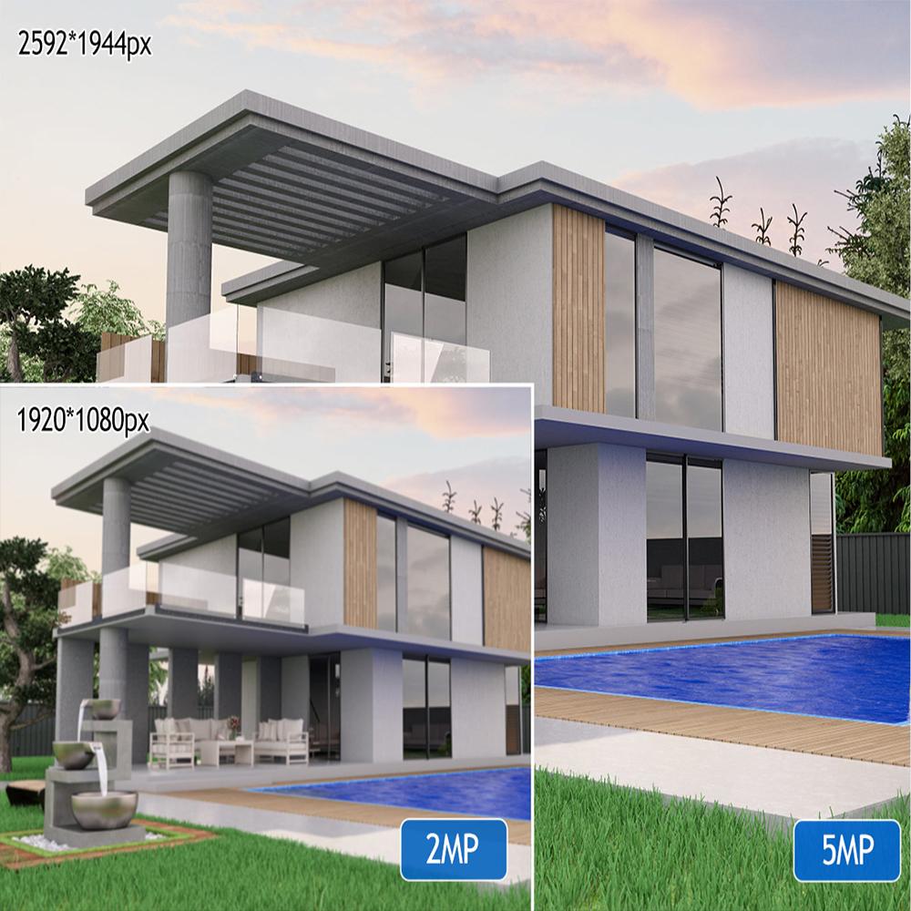 Cheap Techage 16CH HD 5MP PTZ AI POE NVR Kit Security Camera System Two