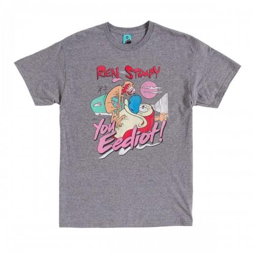 Ren & Stimpy Unisex Adult You Eediot! T-Shirt