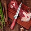 Stainless Steel Boning Knife Forged Fish Fillet Knife Meat Fish Cutting Bone Meat Fruit Vegetables Kitchen Chef Knife with Cover