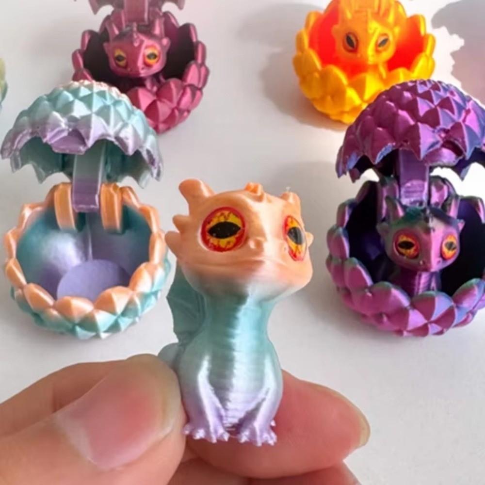 Creative Dragon Figure Cute Simulation Animal Model Artistic Dragon Egg Statue  Home Decoration
