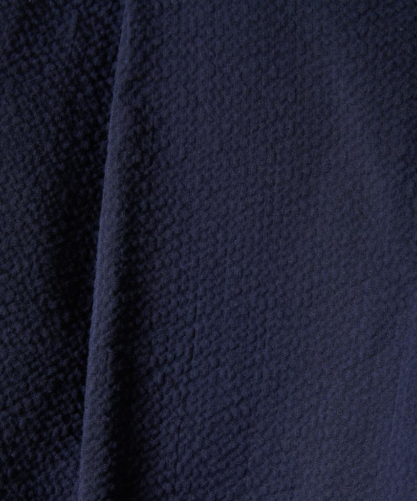 Holliseon Dimple Seersucker Wide Half Pants Navy