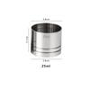 25/35/50Ml Stainless Steel Measuring Cup Cylindrical Cocktail Ounce Jigger Wine Drink Measurer Bartending Bottle Bar Accessory