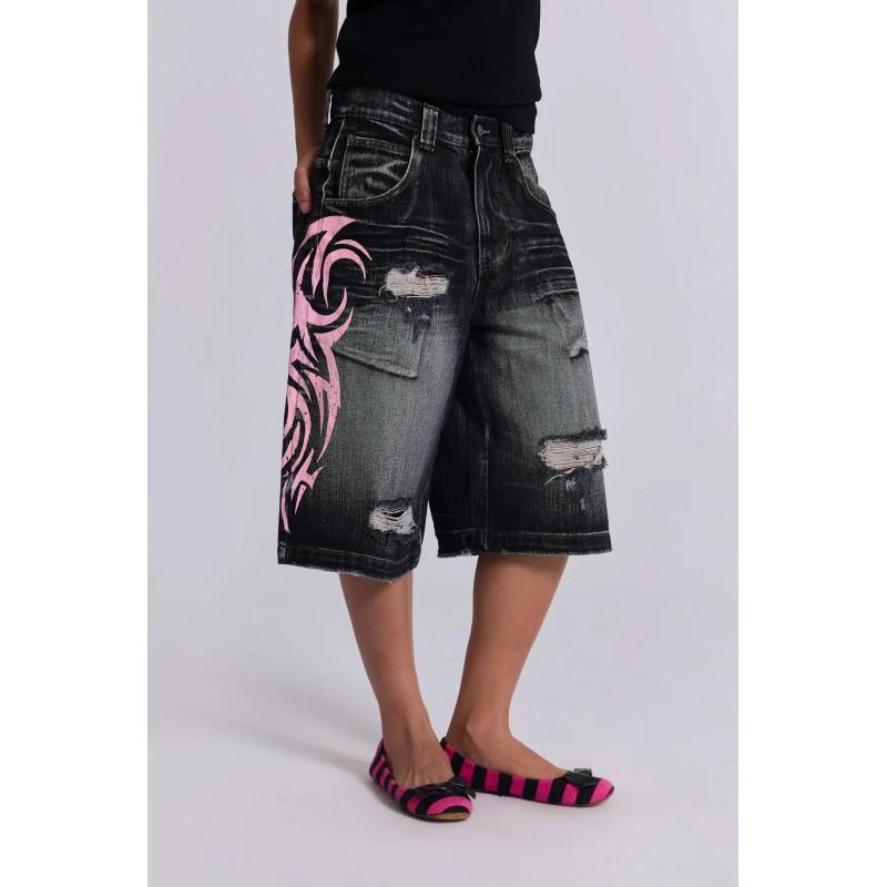 Jade London Vintage American Print Washed