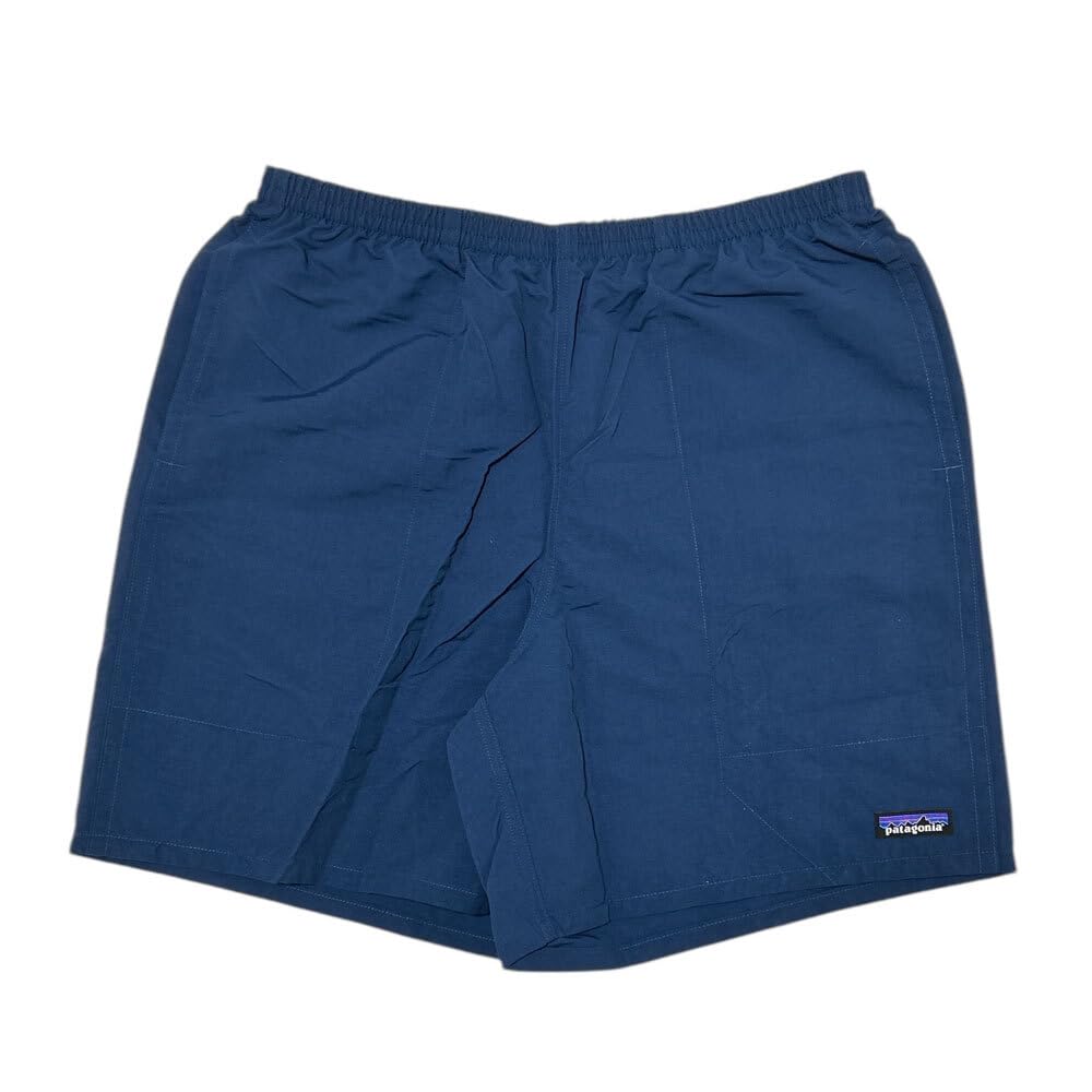 Шорты Patagonia Baggies Longs 58035 TPBL Синие с Tidepool Мужские 7, 7-дюймовые, (Синий прилив) [Размер Большой]