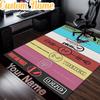 Custom Name Twenty One Pilots Music Evolution  Rug, Office Rug, Chair Rug, Carpet for Living Rooms, Doormat Game Rug Home Decor Christmas Gifts