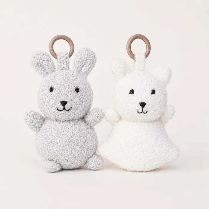 Rabbit Doll Keyring Offmelt Bag Keychain Doll Keyring