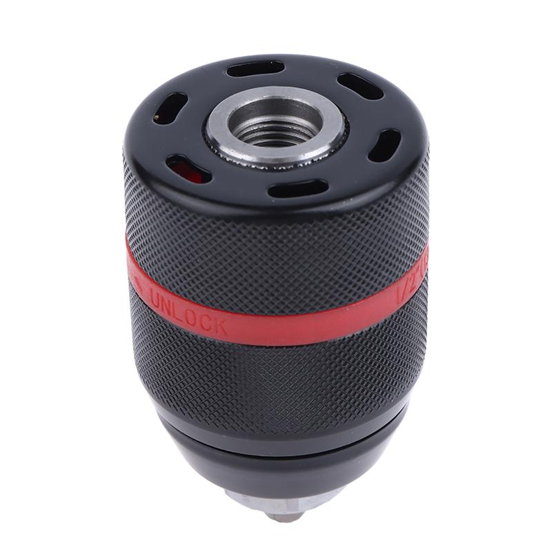 2025  Keyless Metal Drill Chuck,With Lock 13Mm Ratchet Self-Locking Chuck 1/2-20Unf Thread For Drill Bit Screwdiver&Sockets