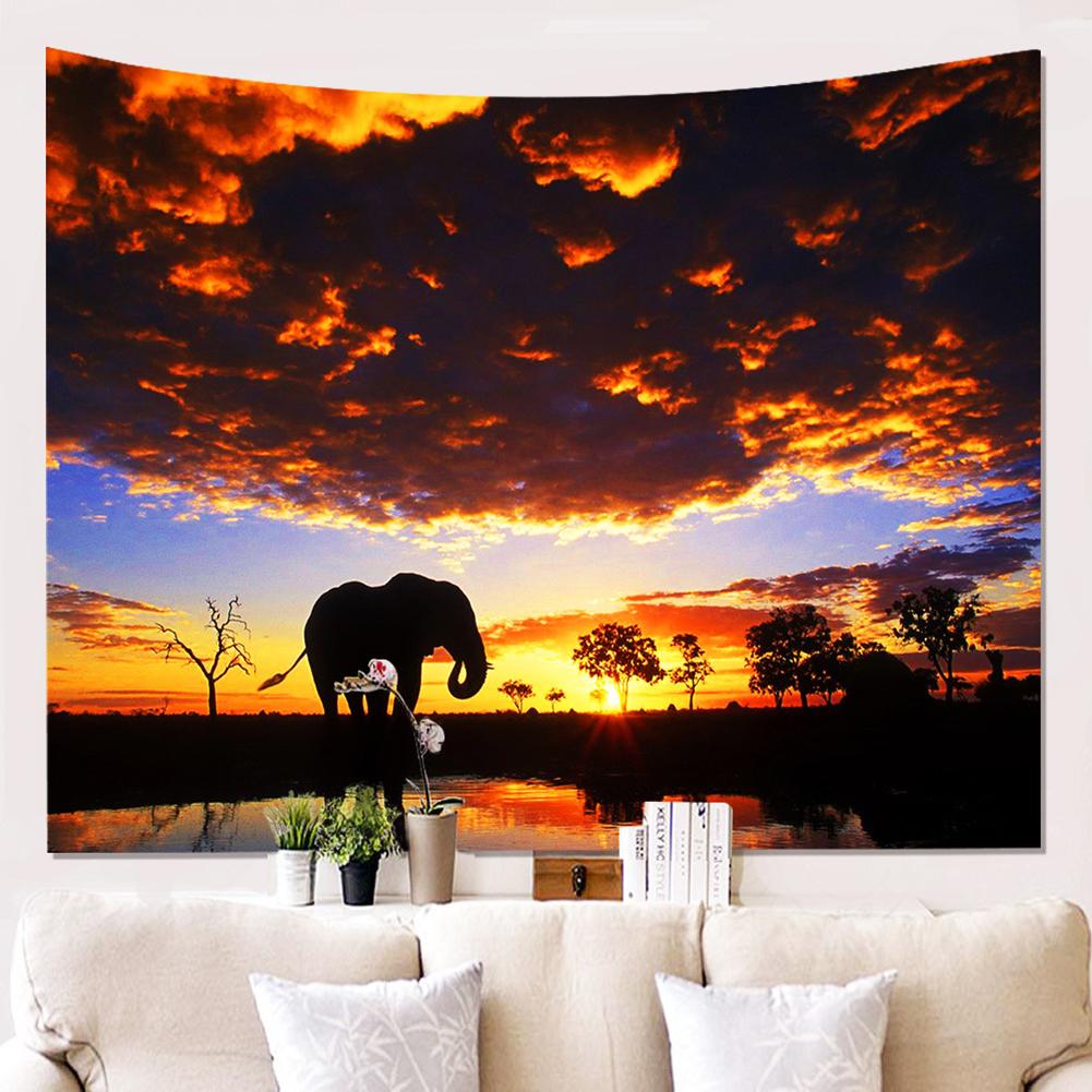 3d Wild Animal Pattern Painting Wall Cloth Tapestry Colorful Vibrant Decoration Blanket Multipurpose Tablecloths Beach Towels
