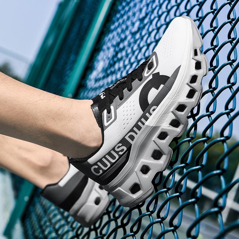 Herren-Laufschuhe, atmungsaktiv, Sport-Sneaker zum Schnüren, bequem, lässig, Wanderschuhe, Sportschuhe für das Training