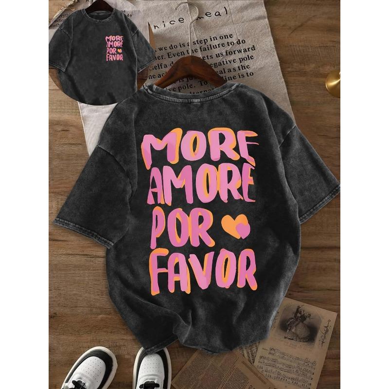 

Shoulder Sleeve High Quality Thick Heavyweight Extra Large Vintage Distressed Pure Washed Process Round Neck WOMEN S T Shirt Short Sleeve Shirt S чёрный