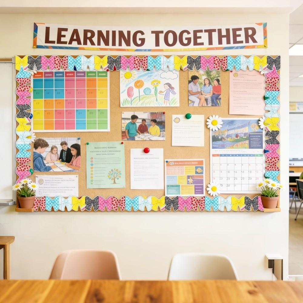 Back-to-School Decor Bulletin Board Border Poster Border Stickers  for Classroom Decorations