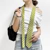 Casual Korean Leopard Print Necktie Wave Point Long JK Uniform Necktie Sweet Retro Belt Accessories Daily