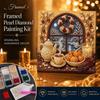Ensemble d'Art Perlé DIY Fait Main Avec Cadre Ensemble de Peinture Perle Kit d'Art de Peinture de Noël Noël