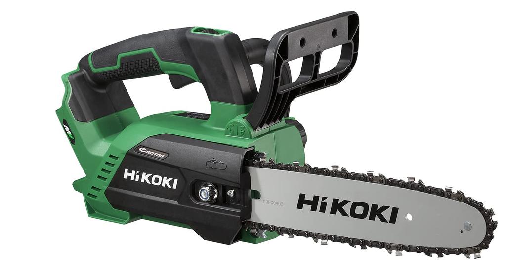 HiKOKI 36V Cordless 250mm Bar Battery and Charger Sold CS3625DC Chainsaw, Size, Separately, (NN)