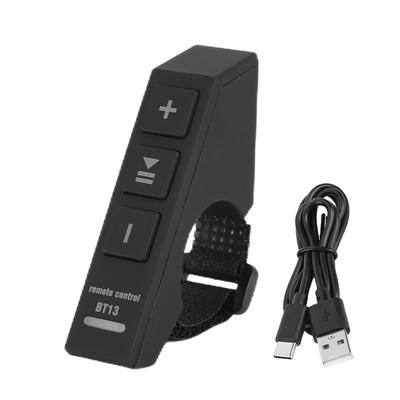 Controller Remoto per Cuffie da Moto Compatibile Bluetooth Mini Dispositivo RC per Media Controller Remoto per Cuffie per Telefono IOS Android