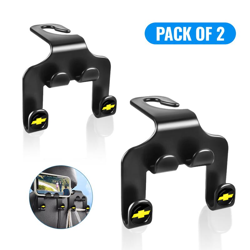 1/2Pcs Car Rear Seat Back Hook Headrest Hidden Holder Storage Hanger For Chevrolet Cruze Sail Onix Corsa Aveo Captiva Sonic Spark S10 Tracker Trax