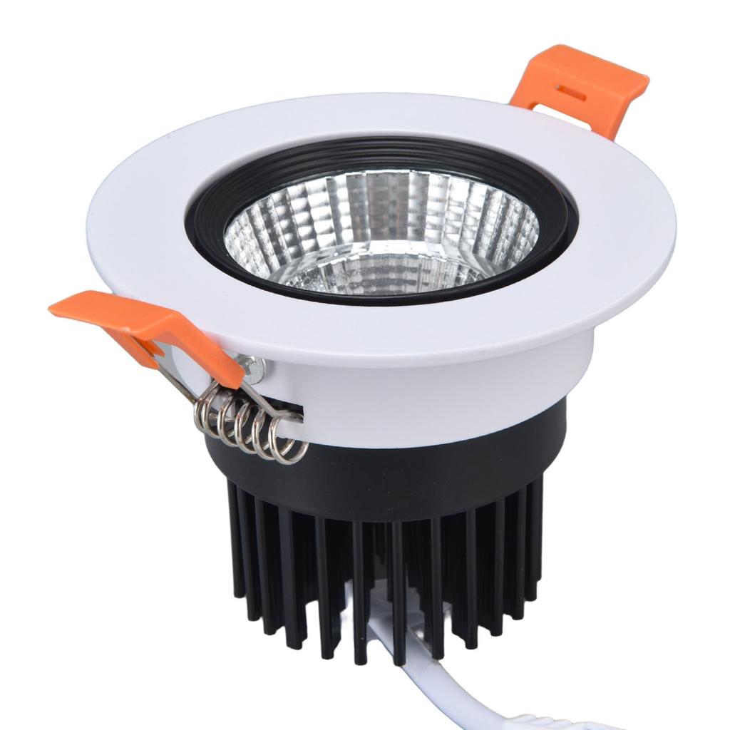 Recessed Lighting 7W Warm Light 3000K Adjustable Angle LED Ceiling Light for Hallway Living Room