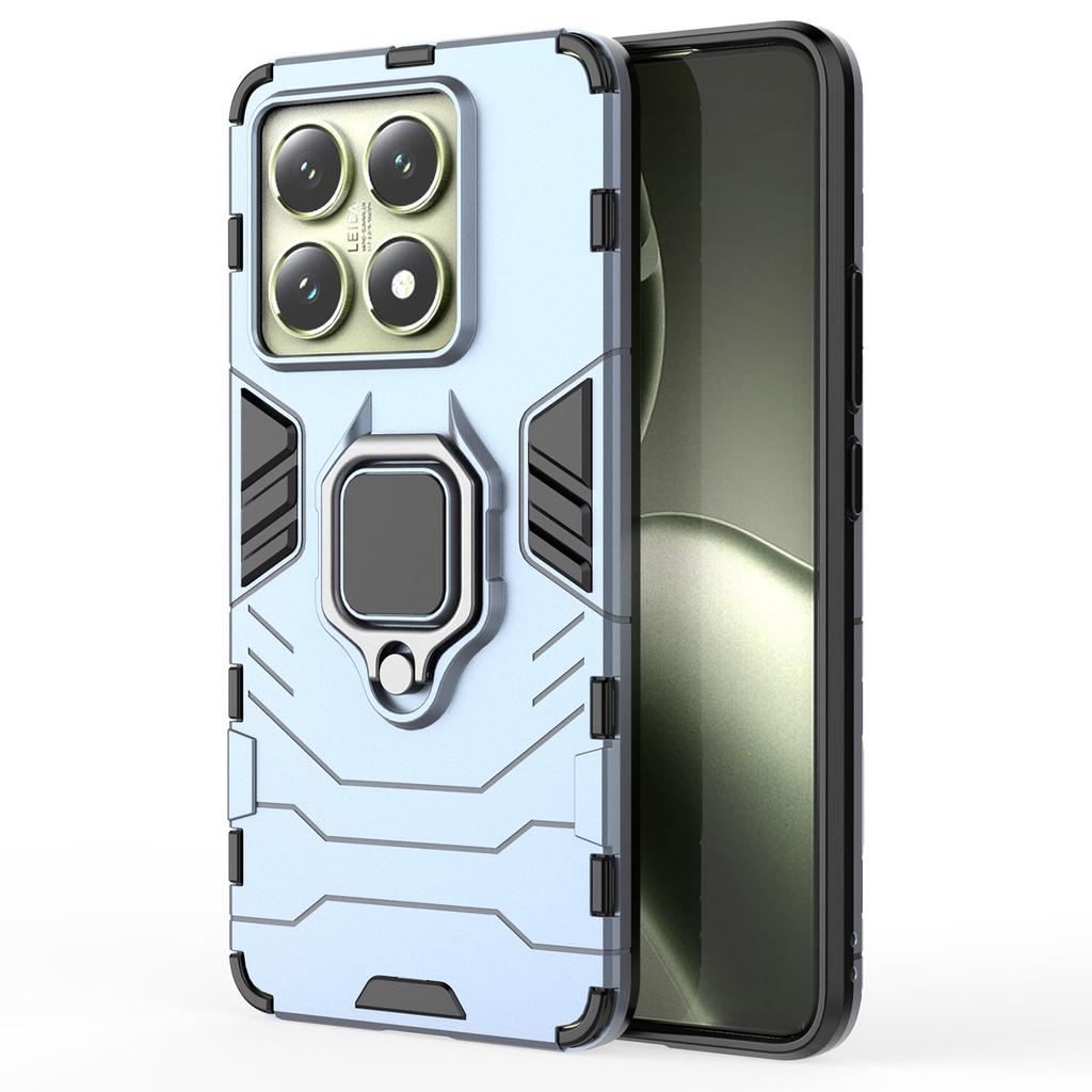 For Xiaomi 14T Case PC+TPU Protective Phone Cover with Ring Kickstand