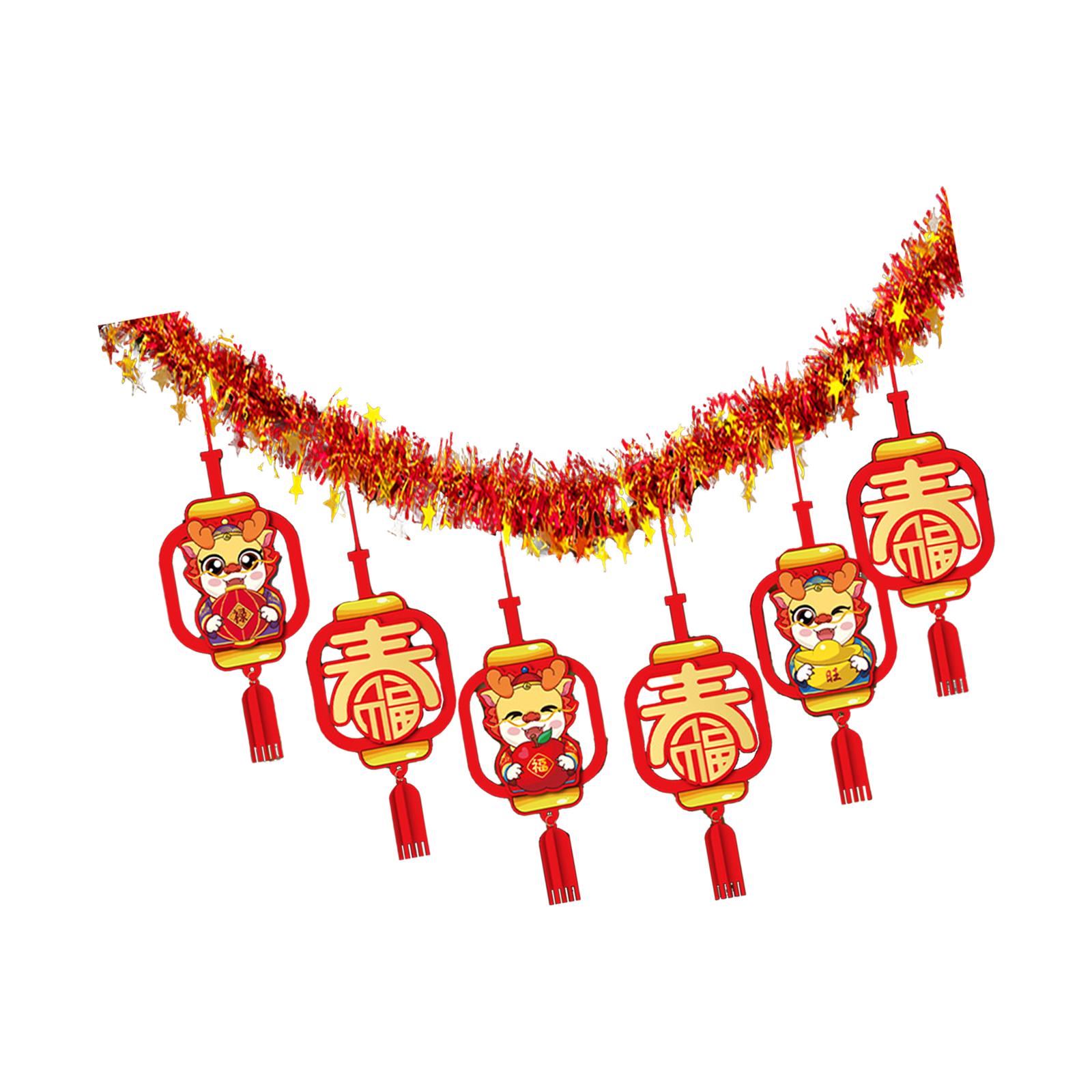 

Chinese Dragon New Year Latte Art for Living Room Party Supplies Apartment