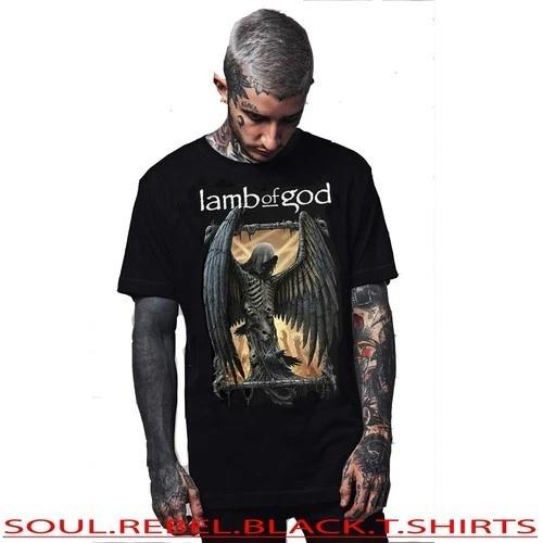 LAMB OF GOD HARD ROCK BLACK T-Shirt XXL