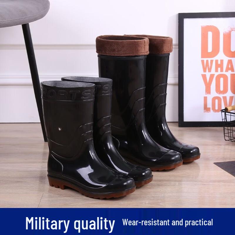 Men s Waterproof Low-Cut Work Rain Boots