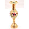 Pure Brass Flower Vase Set of Two (13 inch,Multicolor)