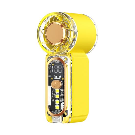 Handheld Fan with Transparent Portable Personal Body Mini Fan