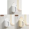 Modern Plastic Wallmounted Tissue Box With No Drilling For Bathroom And Living Room Storage