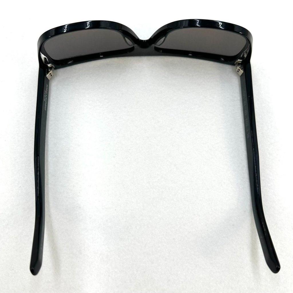 Used SAINT LAURENT Square Sunglasses Black