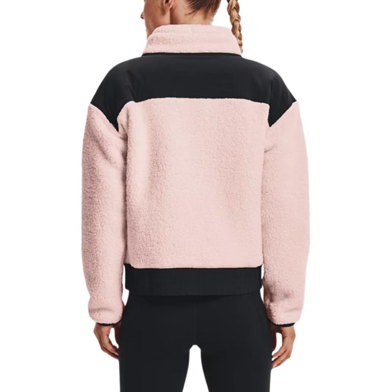 Under Armour Fleece Full-Zip Sports Jacket Women jackets Pink 1369458-643