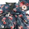 Bedding Set 200x220 Cotton THICK COTTON Satin Bouquet of Flowers Merisa